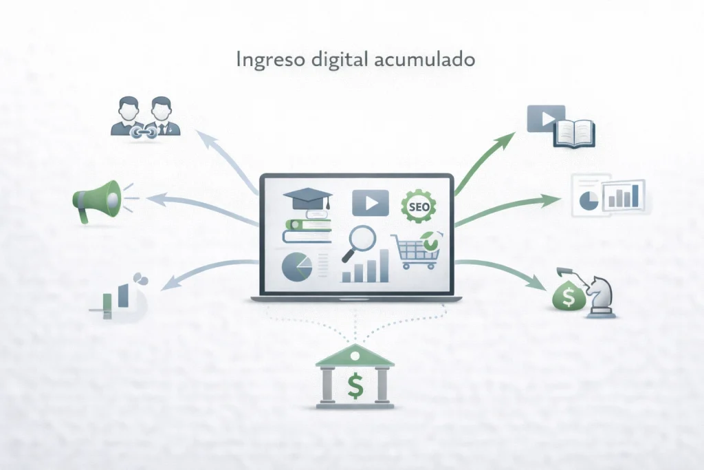 Sistema de ingresos acumulables explicado en el entrenamiento Cimientos de Adri Kastel