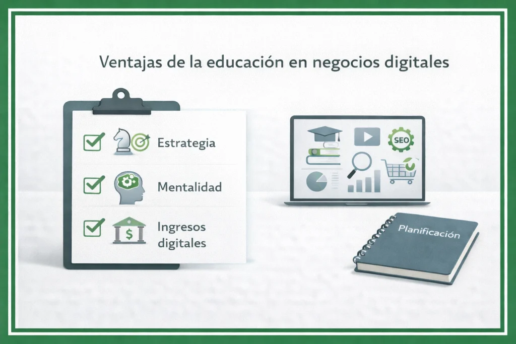  Ventajas del entrenamiento Cimientos para aprender a crear negocios digitales