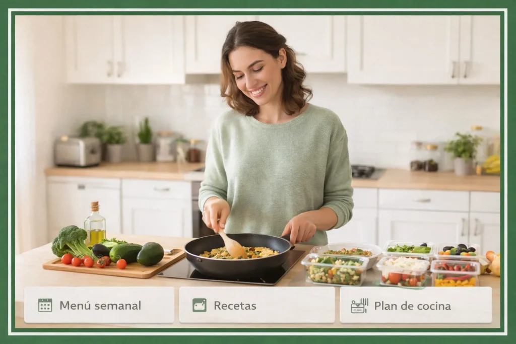 método sano opiniones cocinar fácil saludable organización semanal cocina